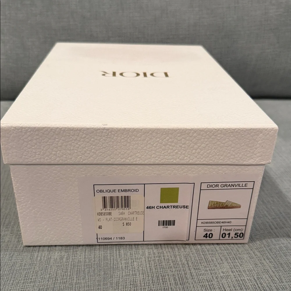 Dior Green Espadrilles for Women